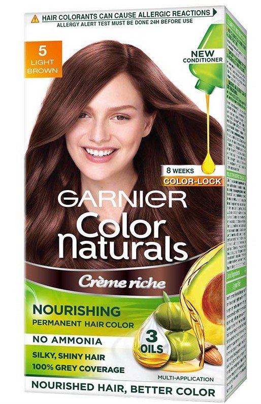 Garnier Color Naturals Hair Color Shade 5 Light Brown